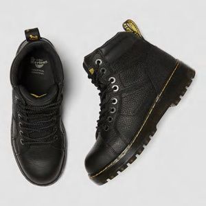 Dr. Martens Pitch Steel Toe Leather Boots